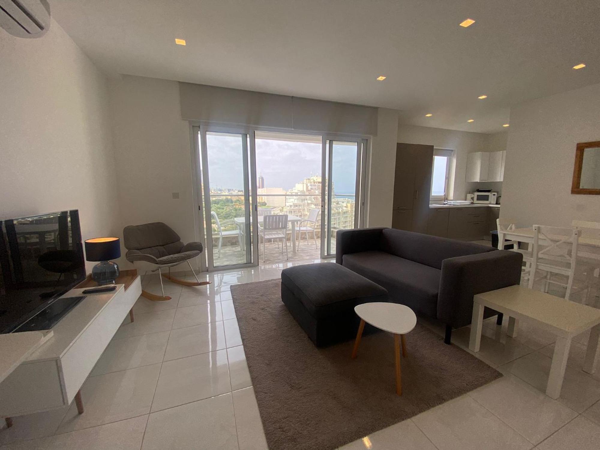 Spectacular Distant Seaview Apt Sliema Extérieur photo